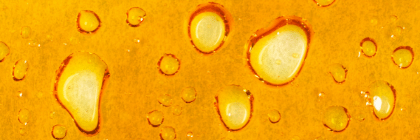 A picture of hemp extract closeup